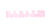 Moving On Pink Sticker by Lewis Capaldi