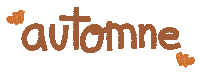 Fall Orange Sticker