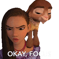 Goat Focus Sticker by Walt Disney Animation Studios