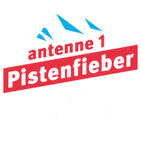 Snow Ski Sticker by Hitradio antenne 1