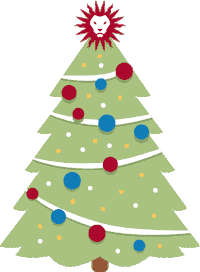 Christmas Tree Sticker by Loyola Marymount University