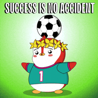Football Success GIF by Pudgy Penguins