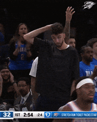 Oh My No GIF by OKC Thunder