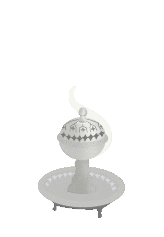 stinamichelletree incense oud incense burner bukhoor Sticker