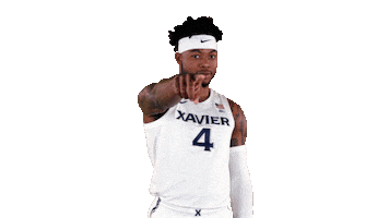 Jones Letsgox Sticker by Xavier Men's Basketball