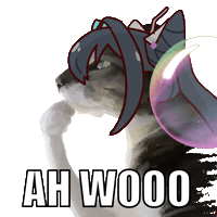 Cat Thinking Sticker