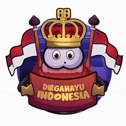 Indonesia Merdeka GIF by Poker88 Official