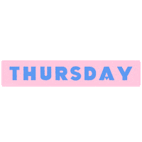 Day Week Sticker by NAF! Stuff Limited
