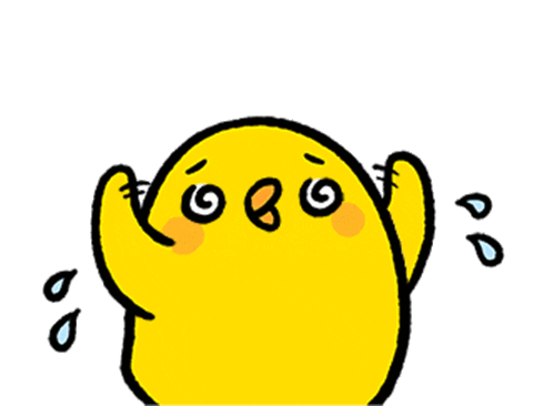 懶散兔與啾先生 Sticker