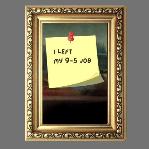 Mona Lisa Ireland GIF by FlySMarketing.com