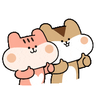 OGQ_Friends happy dance heart wow Sticker