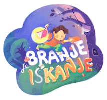 searching tree house STICKER by Monika Klobčar