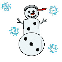 Snow Holiday Sticker