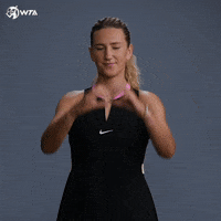 Victoria Azarenka Love GIF by WTA