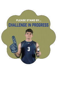 queensathletics rugby queens royals quc its try time Sticker