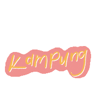 Pastel Village Sticker