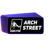 Little Rock Lra Sticker by Arch Street Wheel and Tire