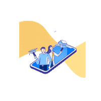 Shopping Vacation Sticker by Bank Mandiri