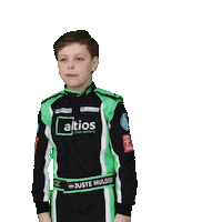 Altios racing swipe speed go Sticker