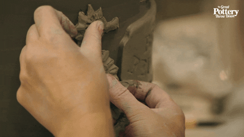 Detail Decorate GIF by The Great Pottery Throw Down