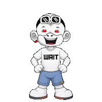 Wait What Waiting Sticker by Zhot