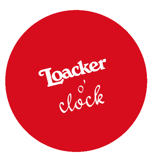 Comida Clock Sticker by loacker
