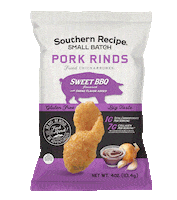 Pork Rinds Barbecue Sticker by Southern Recipe Small Batch