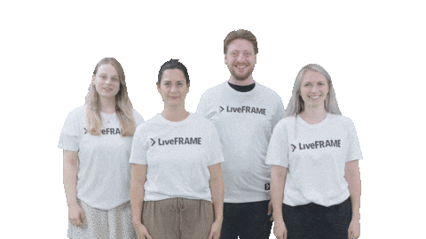 Video Crew Sticker by LiveFRAME