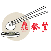 dintaifung chopsticks dumpling xiaolongbao din tai fung Sticker