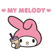 Tea Bubble Sticker by Sanrio License Europe