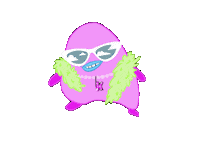 Makyzzzz blob kitsch ekc ekc21uma Sticker