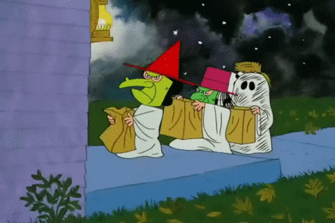 Trick Or Treat Halloween GIF by Peanuts