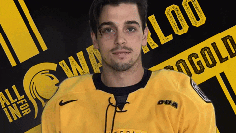 University Of Waterloo Hockey GIF by Waterloo Warriors
