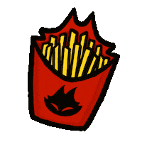French Fries Sticker