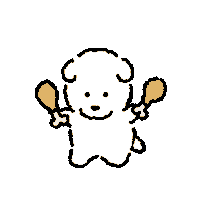Wangwangie happy dance dancing dog Sticker