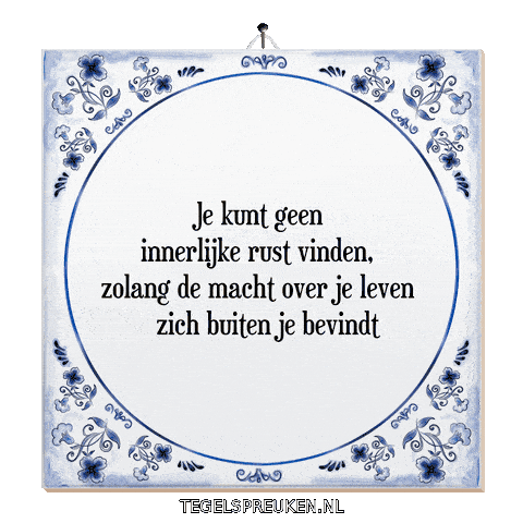 Humor Focus Sticker by Tegelspreuken.nl