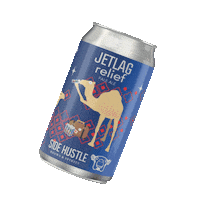 Abu Dhabi Beer Sticker by Side Hustle Brews