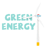 wind turbine Sticker by Ørsted