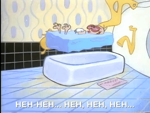 ren and stimpy nicksplat GIF