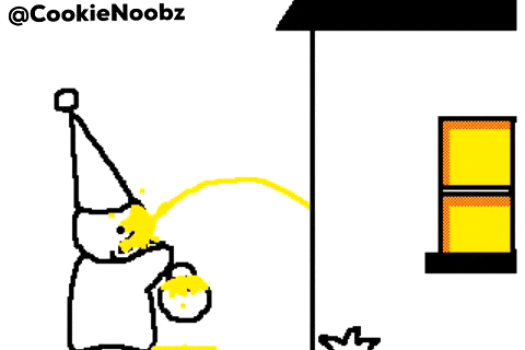 Halloween Peeing GIF