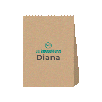 revuelteria bag paper diana mercado Sticker