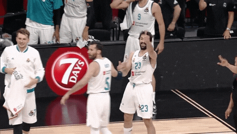 real madrid yes GIF by EuroLeague