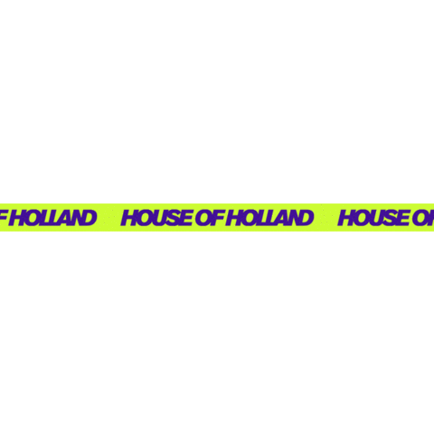 HOUSEOFHOLLANDCREATIVE logo fashion strip lfw Sticker