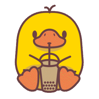 fomoduck giphyupload nft drinking metaverse Sticker