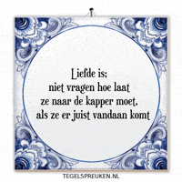 Genieten Kapper GIF by Tegelspreuken.nl