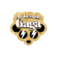 asleisdegaga as leis de gaga gaga girando gaga dourada girando Sticker