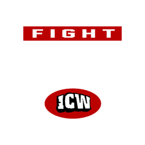 InsaneWrestling giphyupload fight club icw fight club logo Sticker