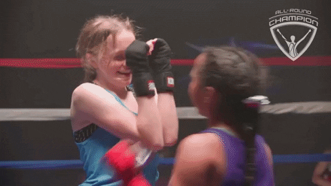 allroundchampiontv giphyupload boxing punch olympics GIF