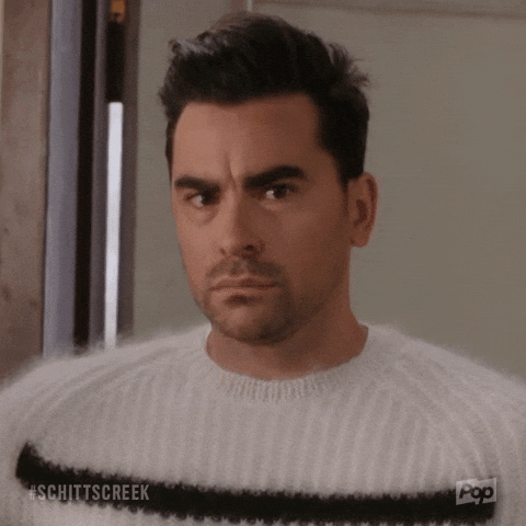 Dan Levy Nod GIF by Schitt's Creek