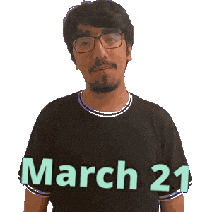 March Sticker